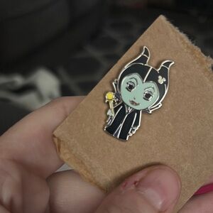 Disney Silver Enamel Pin